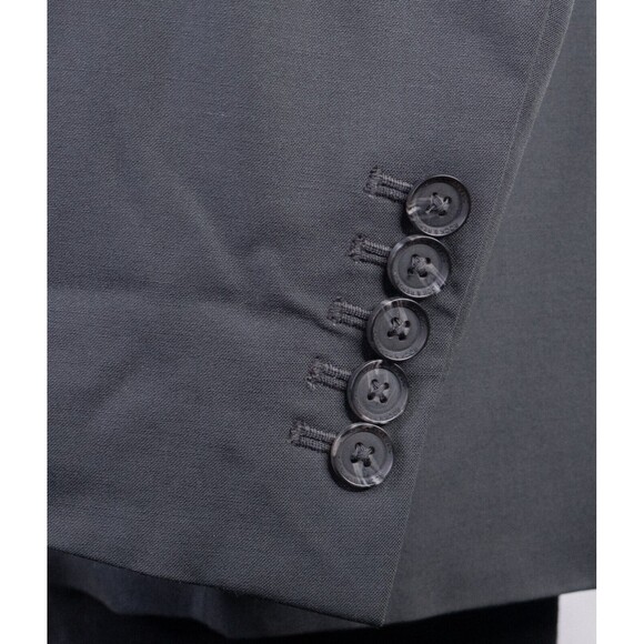 Rock & Republic Blazer 42L Gray Solid Sport Coat Suit Jacket Blazer Wool/Spandex - Picture 7 of 14